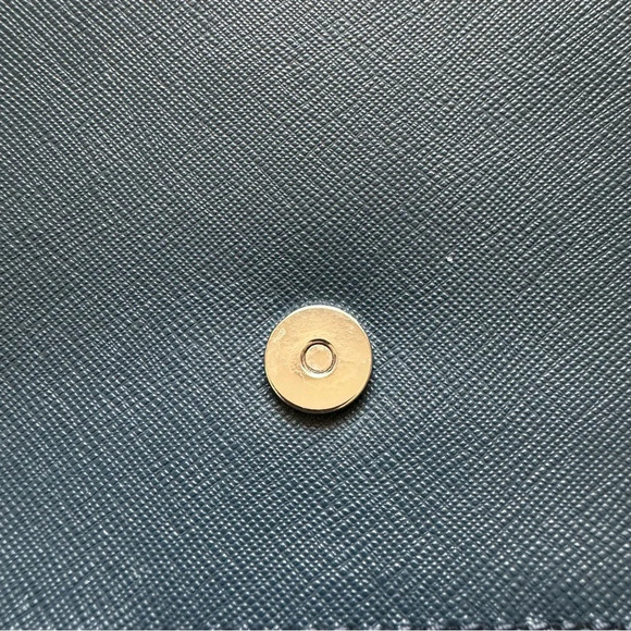 Kate Spade Cameron Flower Appliqué Blue Convertible Crossbody Bag - Picture 14 of 16